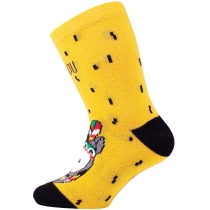 Шкарпетки дитячі демісезонні бавовняні DUNA 4052; 2022; жовтий
