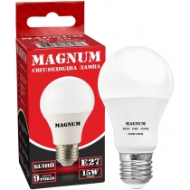 Світлодіодна лампа MAGNUM BL 60 15 Вт_4100K 220В E27