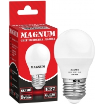 Світлодіодна лампа MAGNUM BL50P 6,5Вт 4100K 220В E27