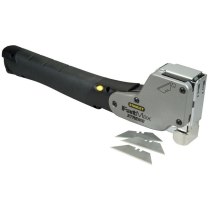 Степлер ударний Stanley FatMax Xtreme, 8-12м, тип скоб G, вмещает 2 обоймы скоб, выдвижное лезвие, к