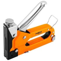 Степлер Neo Tools, 3в1, 4-14мм, тип скобы G,L,E, регулировка забивания скобы