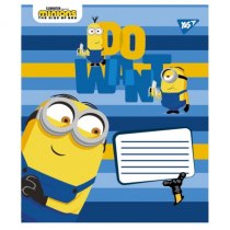 Тетрадь 12 листов, похила лінія, "Minions2"