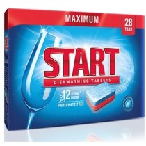 Таблетки для посудомийних машин  ТМ START MAXIMUM 28шт