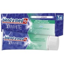 Зубна паста Blend-a-med 3D White М'ятний поцілунок 75 мл