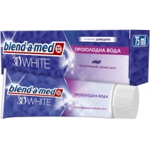 Зубна паста Blend-a-med 3D White Прохолода води 75 мл