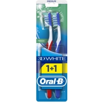 Зубні щітки Oral-B 3D White Fresh, 2 шт.