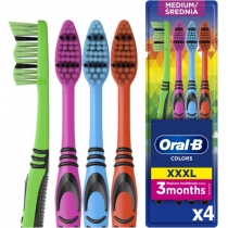 Зубні щітки Oral-B Color Collection, 4 шт
