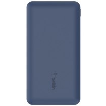 Акумулятор портативний літій-іонний Power Bank Belkin 10000мА·год 15Вт, 2хUSB-A/USB-C, блакитний