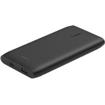 Акумулятор портативний літій-іонний Power Bank Belkin 10000мА·год 18Вт, USB-A/USB-C, чорний