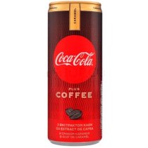 Напій Coca-Cola, Zero Coffee карамель 0,25 ж/б