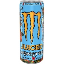 Напій Monster Energy Mango Loco 0,5 мл.  х 12 шт. ж/б
