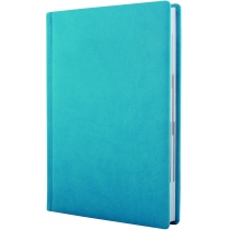 Щоденник недатований, Optima тиснення Notebook, Vivella, кремовий блок, клітинка, бірюза, А5