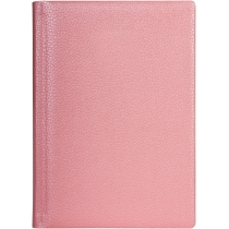 Щоденник недатований, ARMONIA, кремовий блок, лінія, рожевий металік, А5
