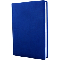 Щоденник недатований, Optima тиснення Notebook, Vivella, кремовий блок, клітинка, темно-синій, А5