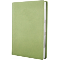 Щоденник недатований, Optima тиснення Notebook, Vivella, кремовий блок, клітинка, фісташковий, А5
