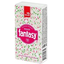 Носові хустинки  ТМ Fantasy, з ароматом вишні, 3 шари 10 шт.