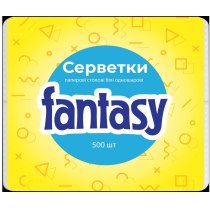 Салфетки "Fantasy" барные белые 500 л.