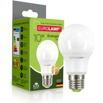 Лампа ЕКО EUROLAMP LED А60 10W E27 4000K (50)