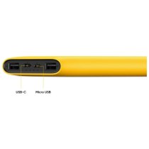 Портативний зарядний пристрій REALME 3i - 10000 mAh 12W TYPE-C (Жовтий)