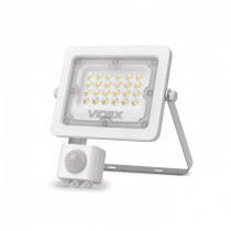 LED прожектор VIDEX F2e 10W 900Lm 5000K 220V з датчиком руху та освітленості