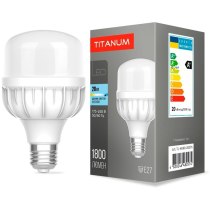 Лампа LED TITANUM A80 20W E27 6500К