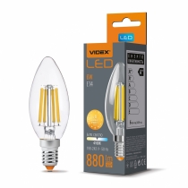 Лампа LED VIDEX Filament C37F 6W E14 4100K