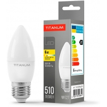 Лампа LED TITANUM C37 6W E27 3000K