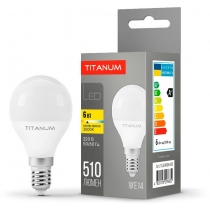 Лампа LED TITANUM G45 6W E14 3000K