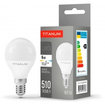 Лампа LED TITANUM G45 6W E14 4100K