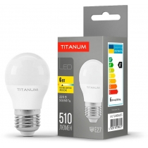 Лампа LED TITANUM G45 6W E27 3000K