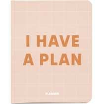 Блокнот для планування "I HAVE A PLAN" бежевий