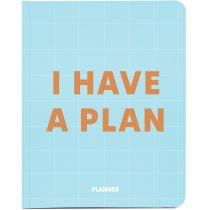Блокнот для планування "I HAVE A PLAN" бірюзовий