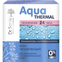 Крем зволожуючий для нормальної та комбінованої шкіри Dr. Sante Aqua Thermal, 50 мл