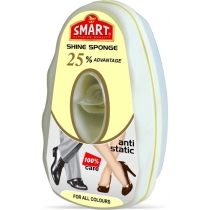 Спонж з кремом-блиском для взуття ТМ Smart, безбарвний (48) 596 SHPS-399