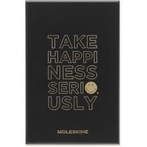 Планувальник позитиву Moleskine Smiley 13 х 21 см 240 сторінок у лінійку Канва в подарунковому боксі