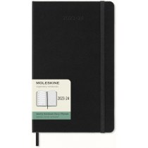 Щотижневик Moleskine 2023-2024 13 х 21 см 208 сторінок Чорний