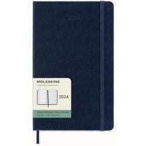 Щотижневик Moleskine 2024 13 х 21 см 144 сторінки Сапфір