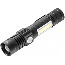 Ліхтар ручний Neo Tools акумуляторний, 2000мАг, 800лм, 10Вт, 4 функції освітлення, алюмінієвий, IP20