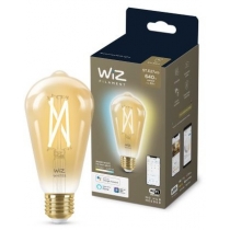Лампа розумна WiZ, E27, 7W, 50W, 640Lm, ST64, 2000-5000K, Wi-Fi