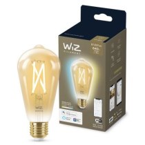 Лампа розумна WiZ, E27, 7W, 50W, 640Lm, ST64, 2000-5000K, Wi-Fi