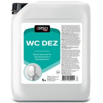 Миючий засіб для санвузлів на гіпохлориті натрію WC Dez ТМ Erso, 5 л