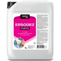 Дезінфікуючий засіб з миючим ефектом для поверхноь на основі ЧАСErsoDez Forte ТМ Erso, 5 л (концентр