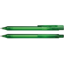 Ручка шариковая SCHNEIDER ESSENTIAL корпус прозрачный зеленый, пишет синим