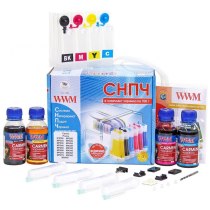 СБПЧ для Canon PIXMA MP490 WWM  B/C/M/Y 4х100г IS.0119U