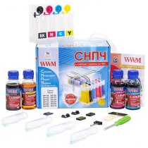 СБПЧ для Canon PIXMA MP170 WWM  B/C/M/Y 4х100г IS.0117U