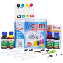 СБПЧ для HP DeskJet D1663 WWM  BP/C/M/Y 4х100г IS.0409