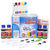 СНПЧ для Canon PIXMA MG3540 WWM  BP/C/M/Y 4х100г IS.0124