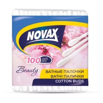 Палички ватні ТМ "NOVAX" 100 шт