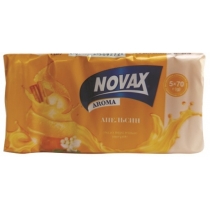Мило туалетне тверде ТМ "NOVAX" "Aroma. Апельсин", 5х70