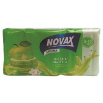 Мило туалетне тверде ТМ "NOVAX" "Aroma. Зелене Яблуко", 5х70